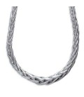 Très beau collier argent massif palmier