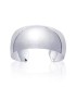 Gros bracelet bombé rigide manchette argent massif -1