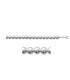 Beau bracelet perles argent massif-1