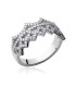 Bague royale argent massif de zirconium -1