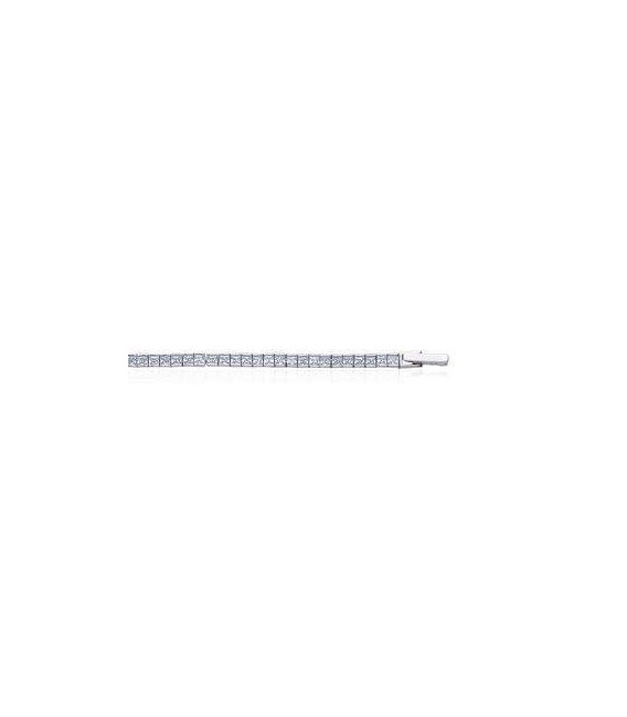 Bracelet argent massif cubic de zirconium-2