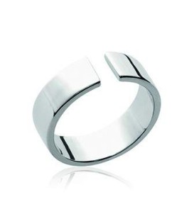 Bague ouverte argent massif 