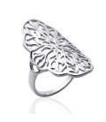 Bague enveloppante argent massif trois beaux anneaux fix
