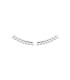 Contours lobes d'oreilles argent massif et zirconium-1
